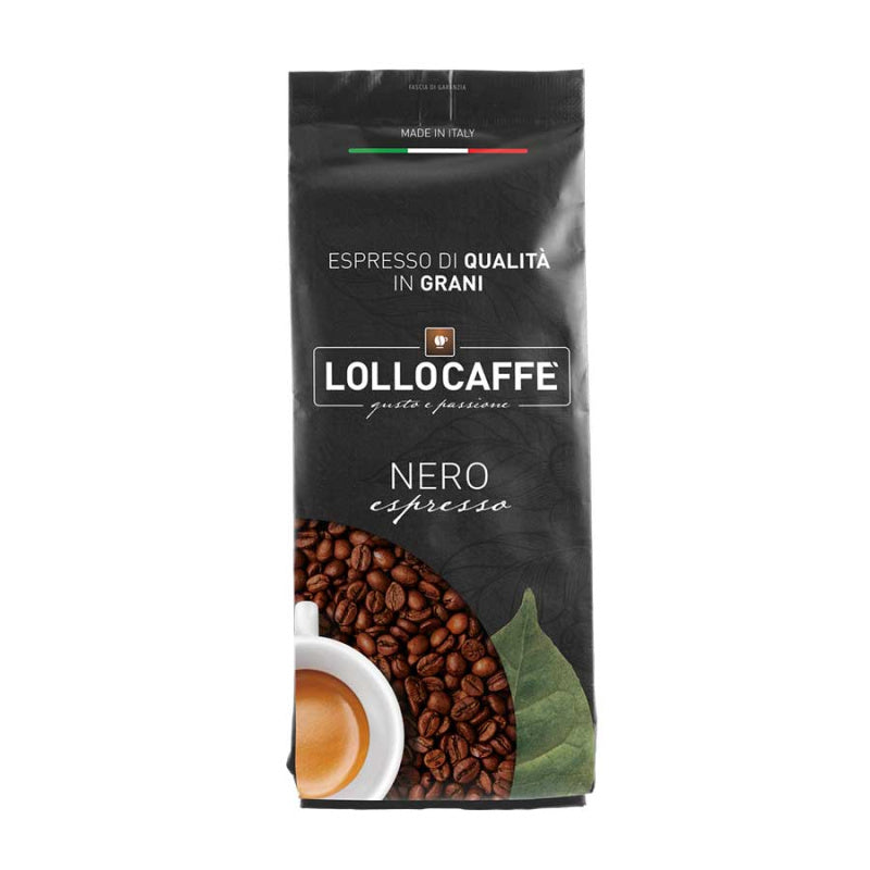 Lollo Caffe Nero Schwarz Kaffeebohnen 1 KG