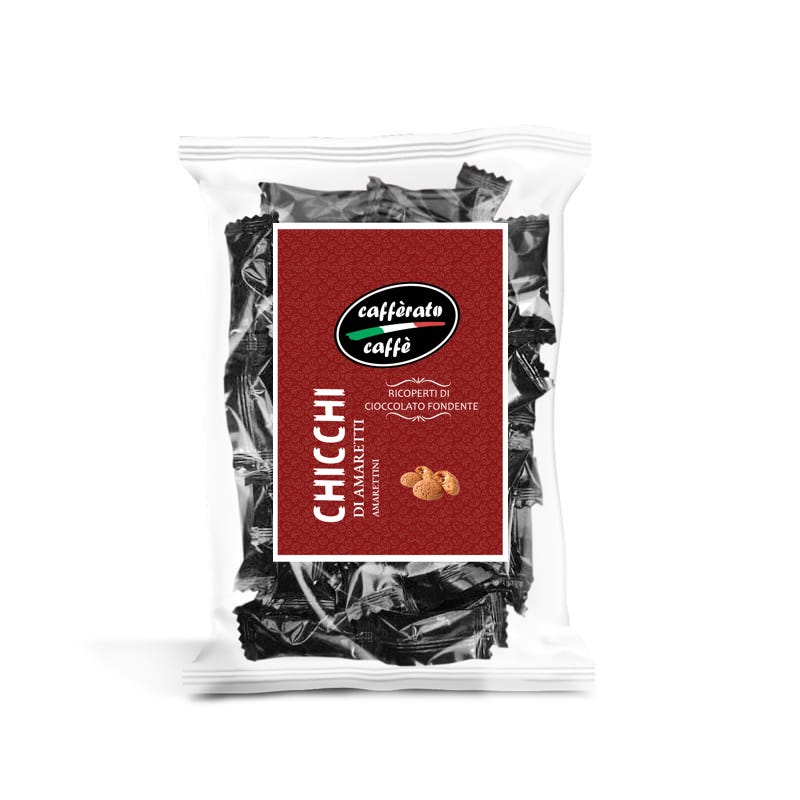 Cafferato Caffe Amarettini Schoko Pralinen mit Zartbitter Schokolade
