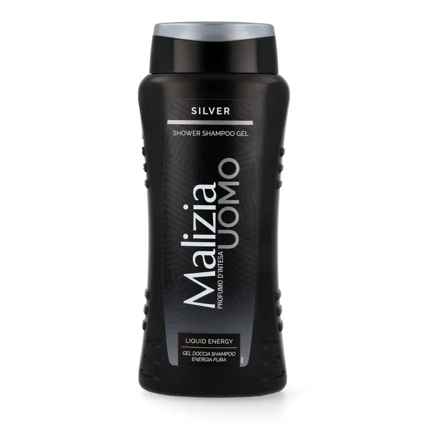 Malizia Uomo Silber 2 in 1 Shampoo Duschgel 250ml