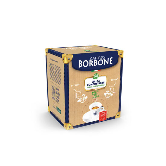 Borbone Caffe Rossa Kaffeepads ESE Pads 44mm Cialde 100 Stück
