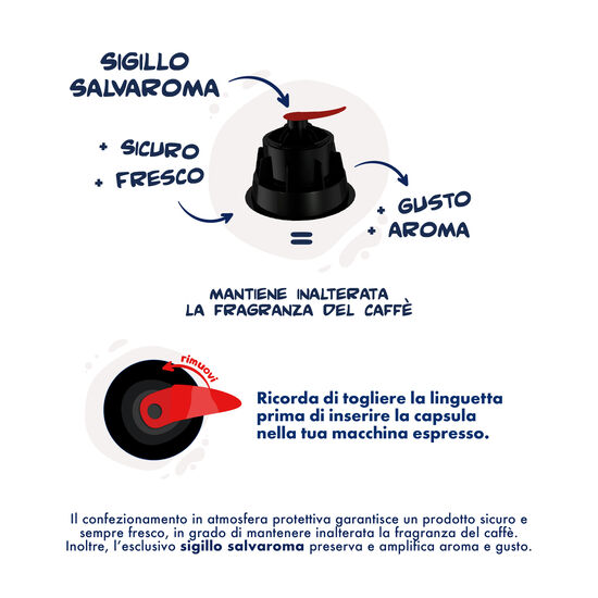 Borbone Caffe Dek Koffeinfrei Dolce Gusto® kompatibel Kaffeekapseln