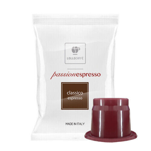 Lollo Caffe Classico Kaffeekapseln kompatibel für Nespresso® 100 Stück