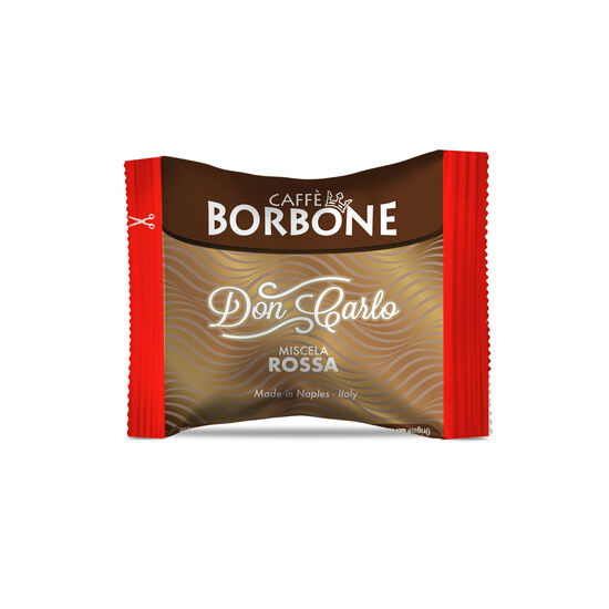 Borbone Caffe Don Carlo Rossa Rot kompatibel a modo mio Kaffeekapseln 100