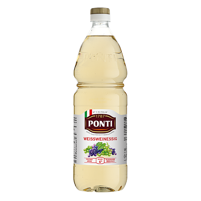 Ponti Aceto di Vino Bianco Weißweinessig 1 L