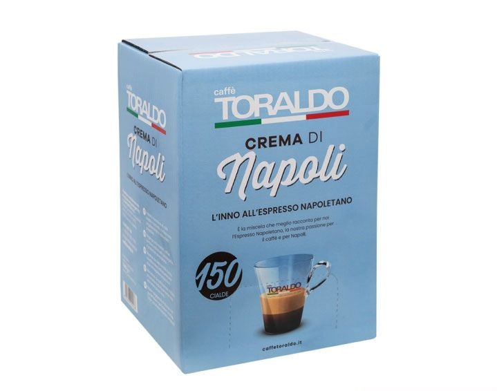 Toraldo Caffe Crema di Napoli 150 Ese Pads Cialde Kaffeepads