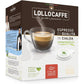 Lollo Caffe Dek entkoffeiniert Kaffeepads ESE Pads 44mm Cialde 150 Stück