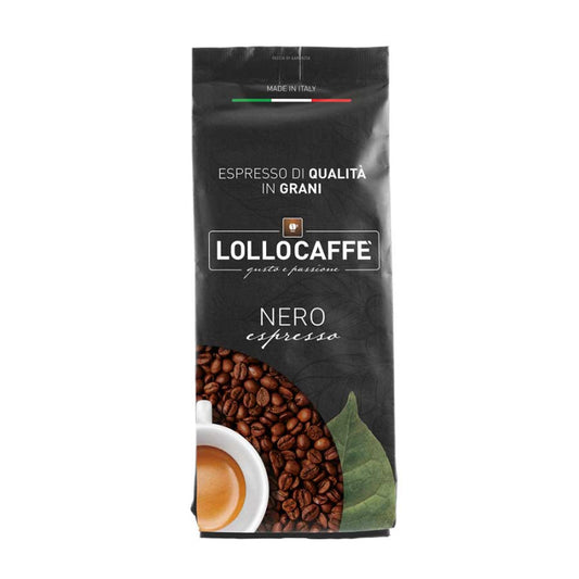 Lollo Caffe Nero Schwarz Kaffeebohnen 1kg