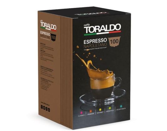 Toraldo Caffe Napoletano Cremosa Dolce Gusto Kaffeekapseln 100 Stück