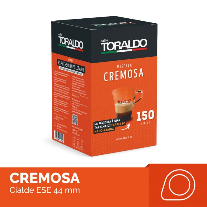 Toraldo Cremosa Kaffeepads Cialde