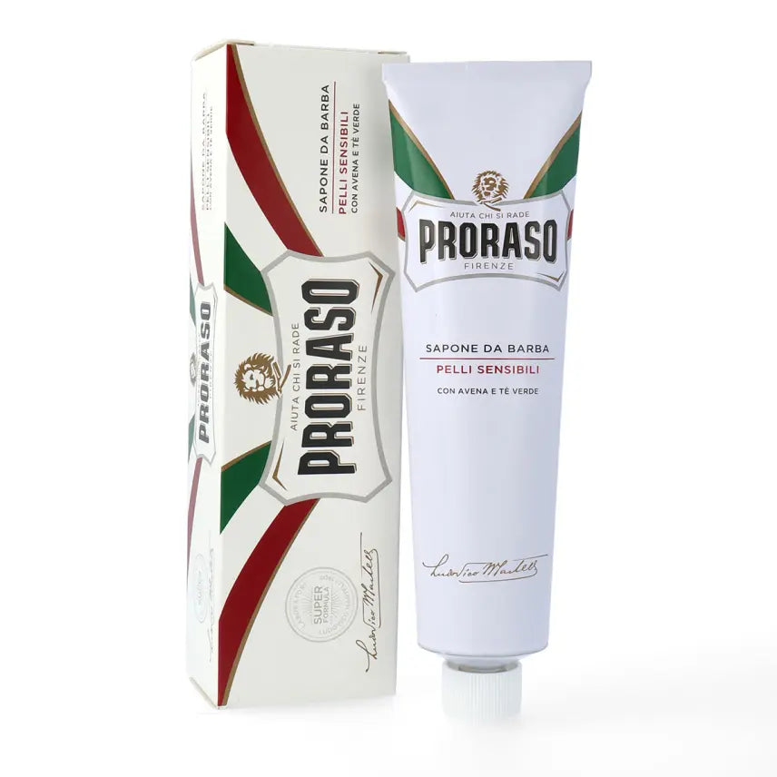 Proraso Rasierseife für empfindliche Haut – Grüner Tee & Hafer 150ml