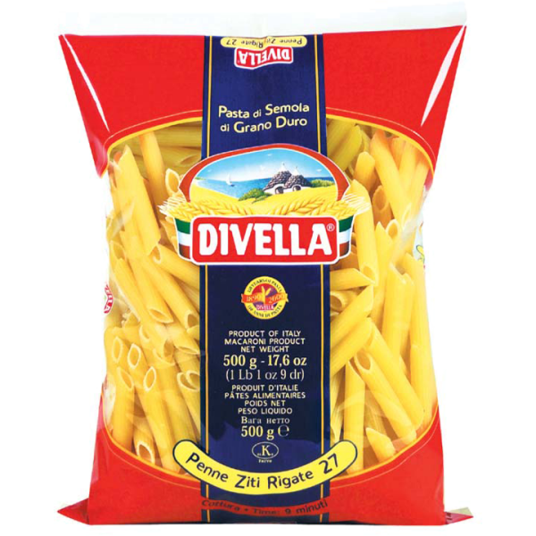 Pasta Divella Penne Ziti Rigate 500g