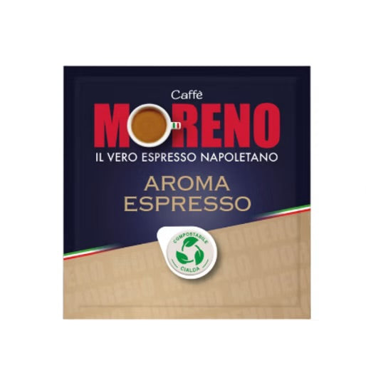 Moreno Aroma Espresso ESE Kaffeepads – 150 Stück