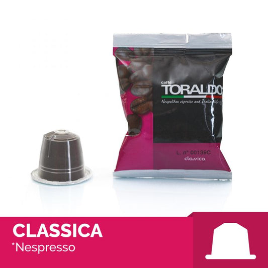 Toraldo Caffe Napoletano Classica Kaffeekapseln 100 Stück