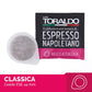 Toraldo Caffe Napoletano Classica Kaffeepads ESE Pads 44mm Cialde 150 Stück