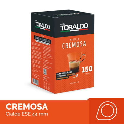 Toraldo Cremosa ESE Pads Kaffeepads