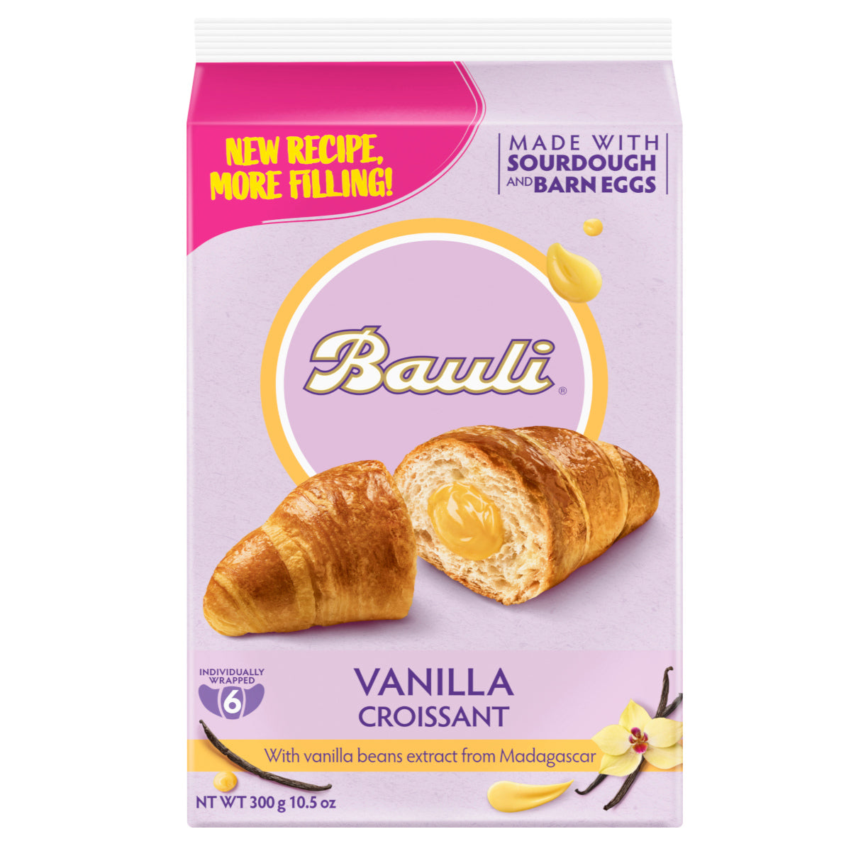 Bauli Croissant Crema Vanille 300g