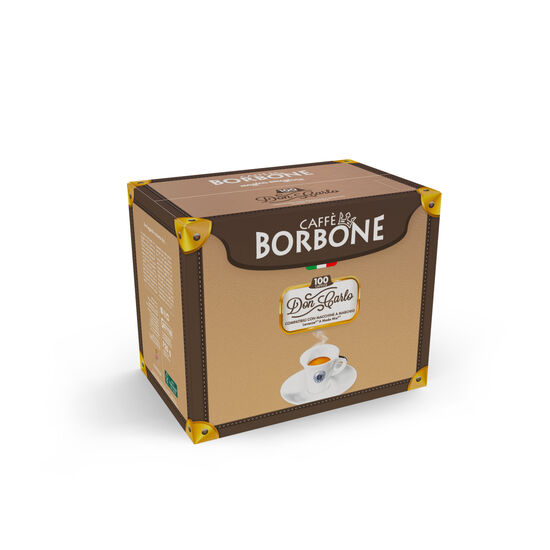 Borbone Caffe Don Carlo Dek kompatibel a modo mio Kaffeekapseln 100 Stück