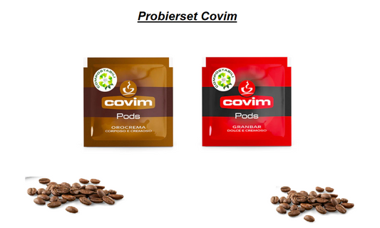 Kaffeepads Probierset Covim 6 Pads