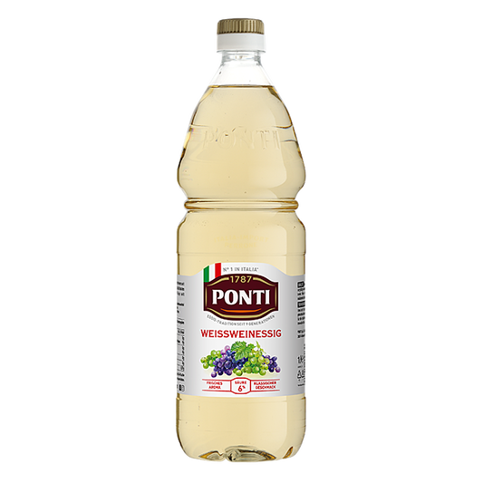 Ponti Aceto di Vino Bianco Weißweinessig 1l