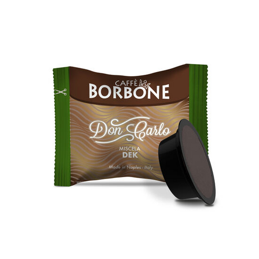 Borbone Caffe Don Carlo Dek kompatibel a modo mio Kaffeekapseln 100 Stück