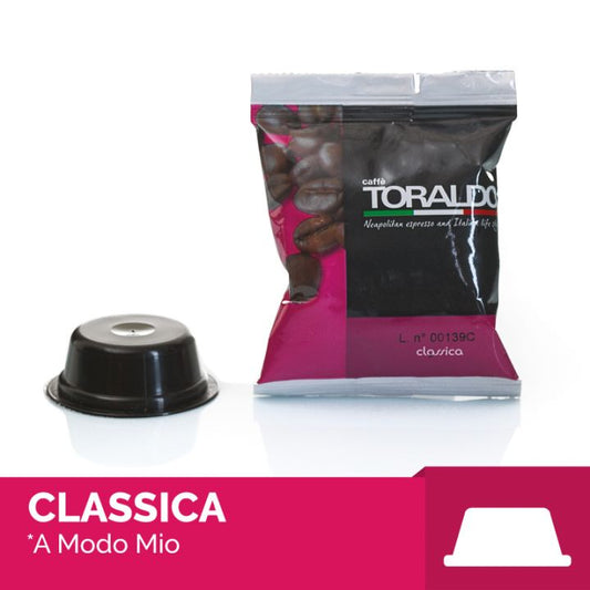 Toraldo Caffe Classica kompatibel a modo mio Kaffeekapseln 100 Stück