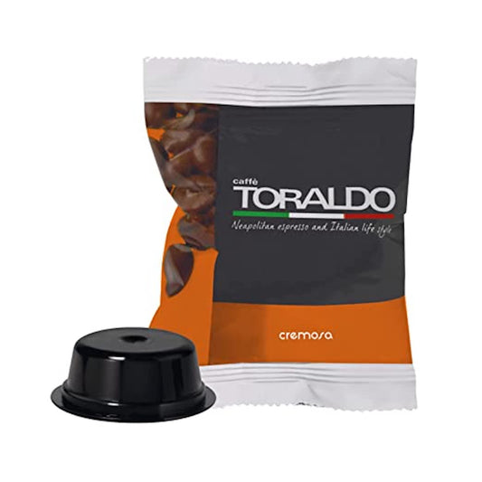 Toraldo Caffe cremosa 100 Kapseln kompatibel für Lavazza Firma