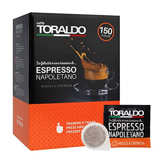 Caffe Toraldo Espresso cremosa Kaffeepads Ese Pad